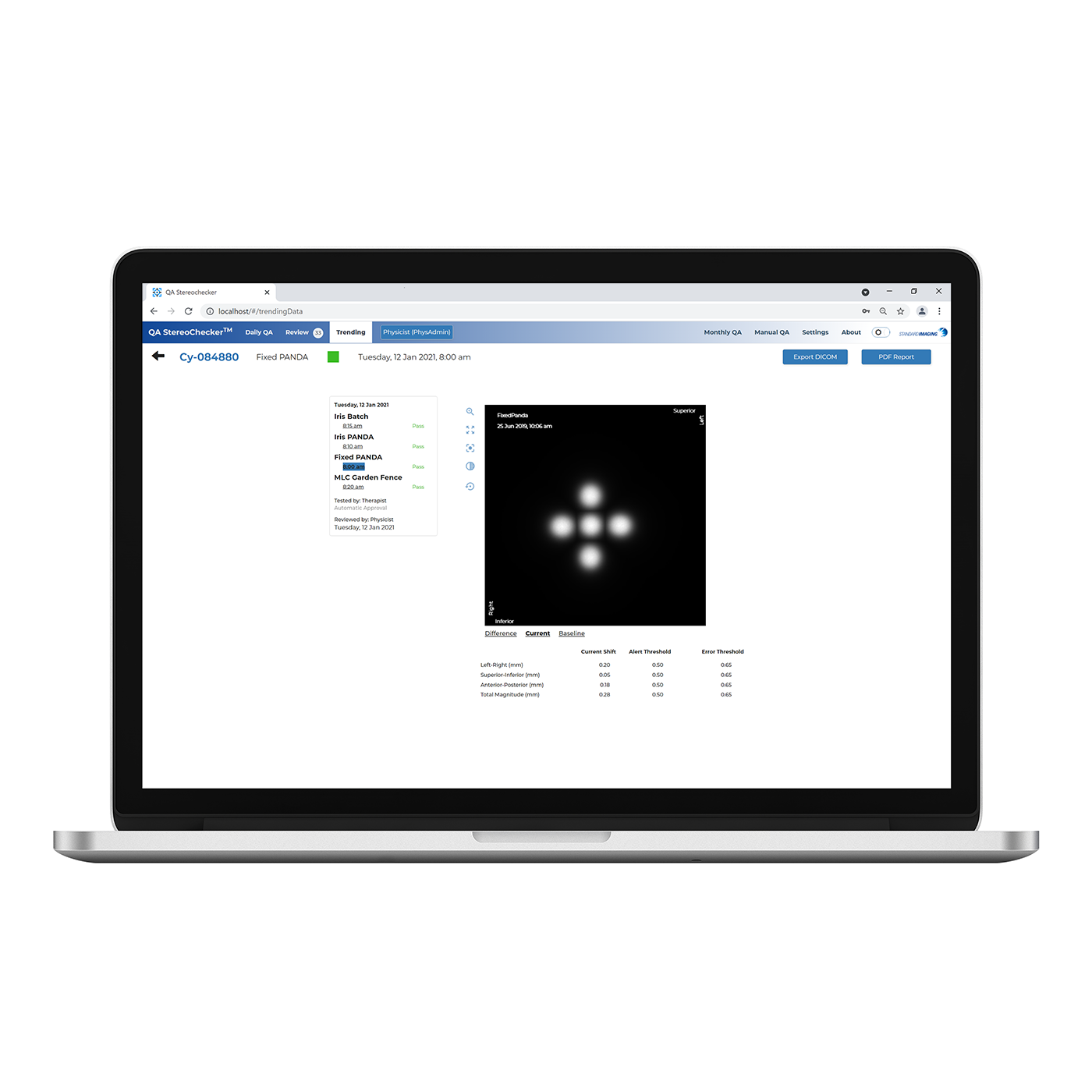 Qasc software panda 1400